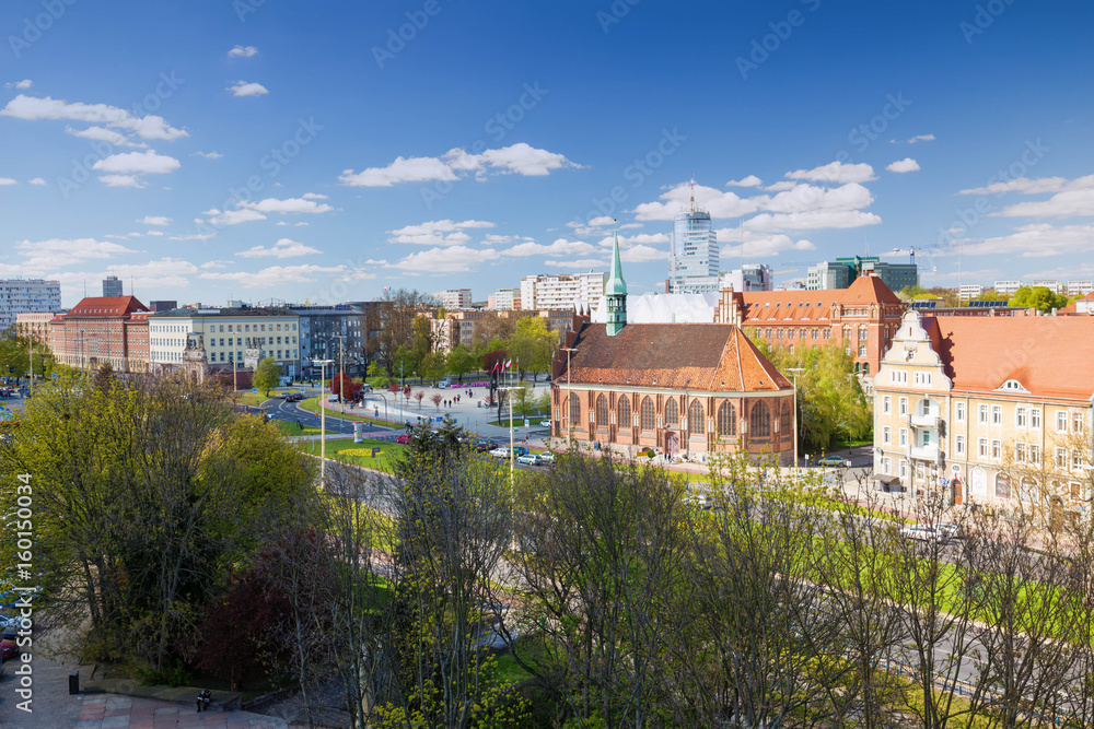 Szczecin, widok na miasto