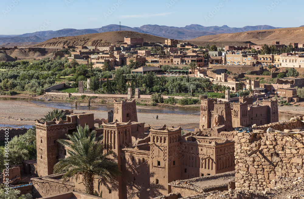 Beautiful Kasbah at Ait Ben Haddou, Ouarzazate, Morocco
