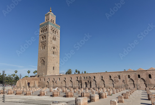 Koutoubia mosque (detail), Marrakech, Morocco