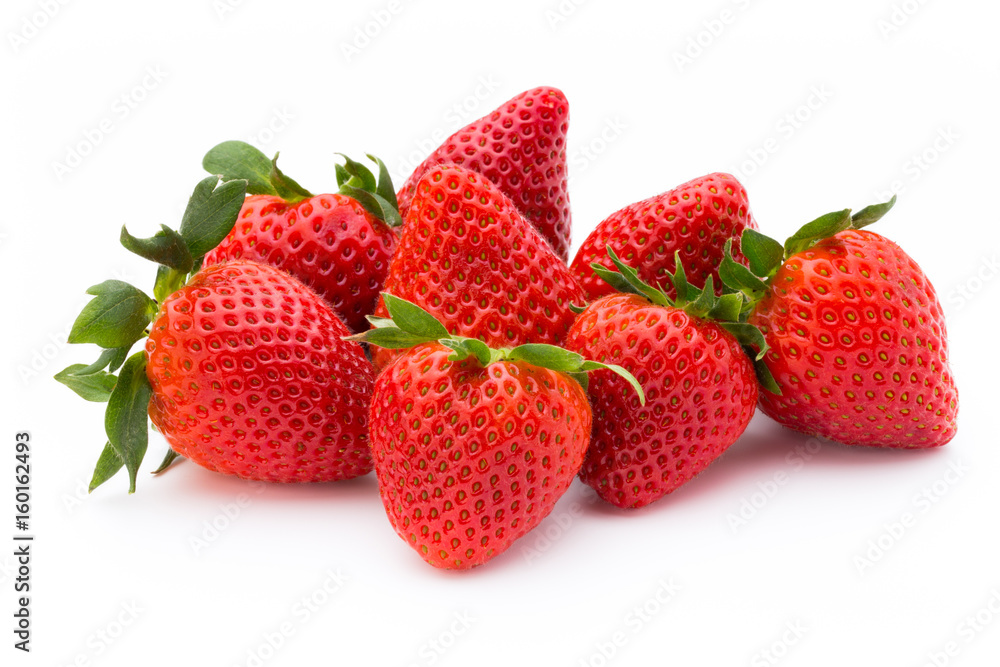 Strawberry isolated on white background. Fresh berry. Strawberry isolated on white background. Fresh berry.