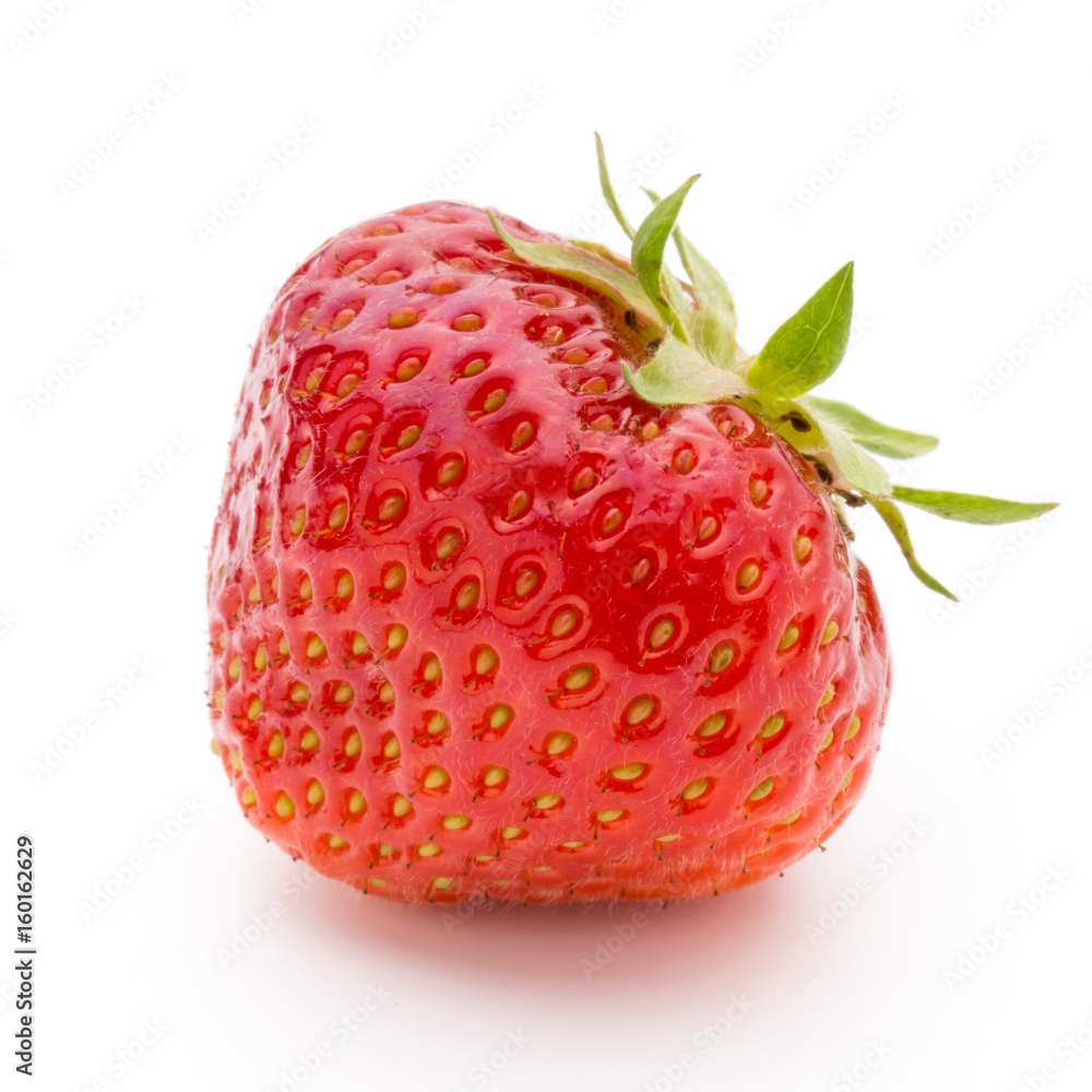 Strawberry isolated on white background. Fresh berry. Strawberry isolated on white background. Fresh berry.