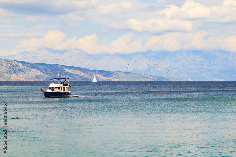 Beautiful view of Adriatic sea
