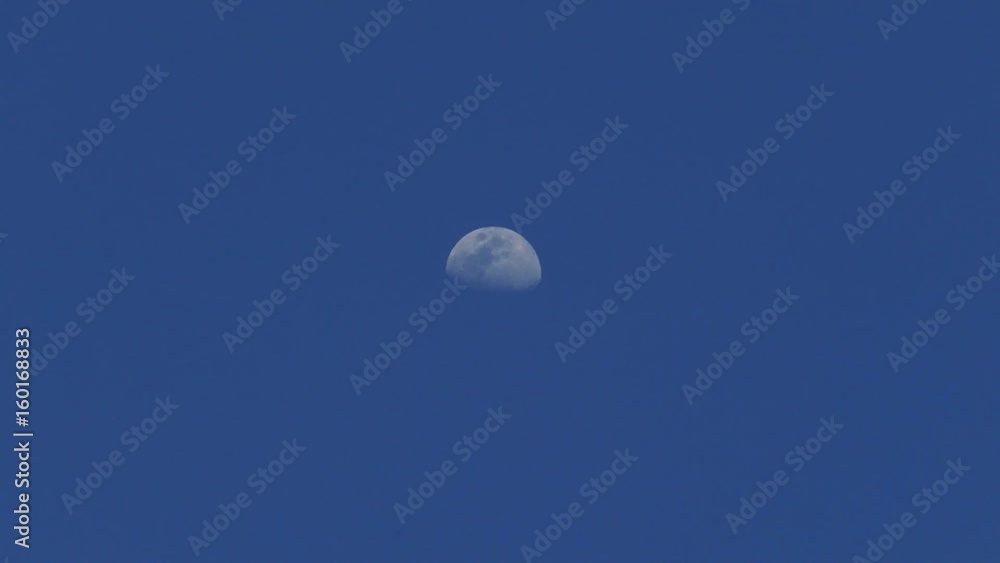 half moon flowing fast before Supermoon half moon flowing fast before Supermoon