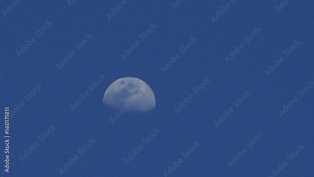 half moon flowing fast before Supermoon half moon flowing fast before Supermoon