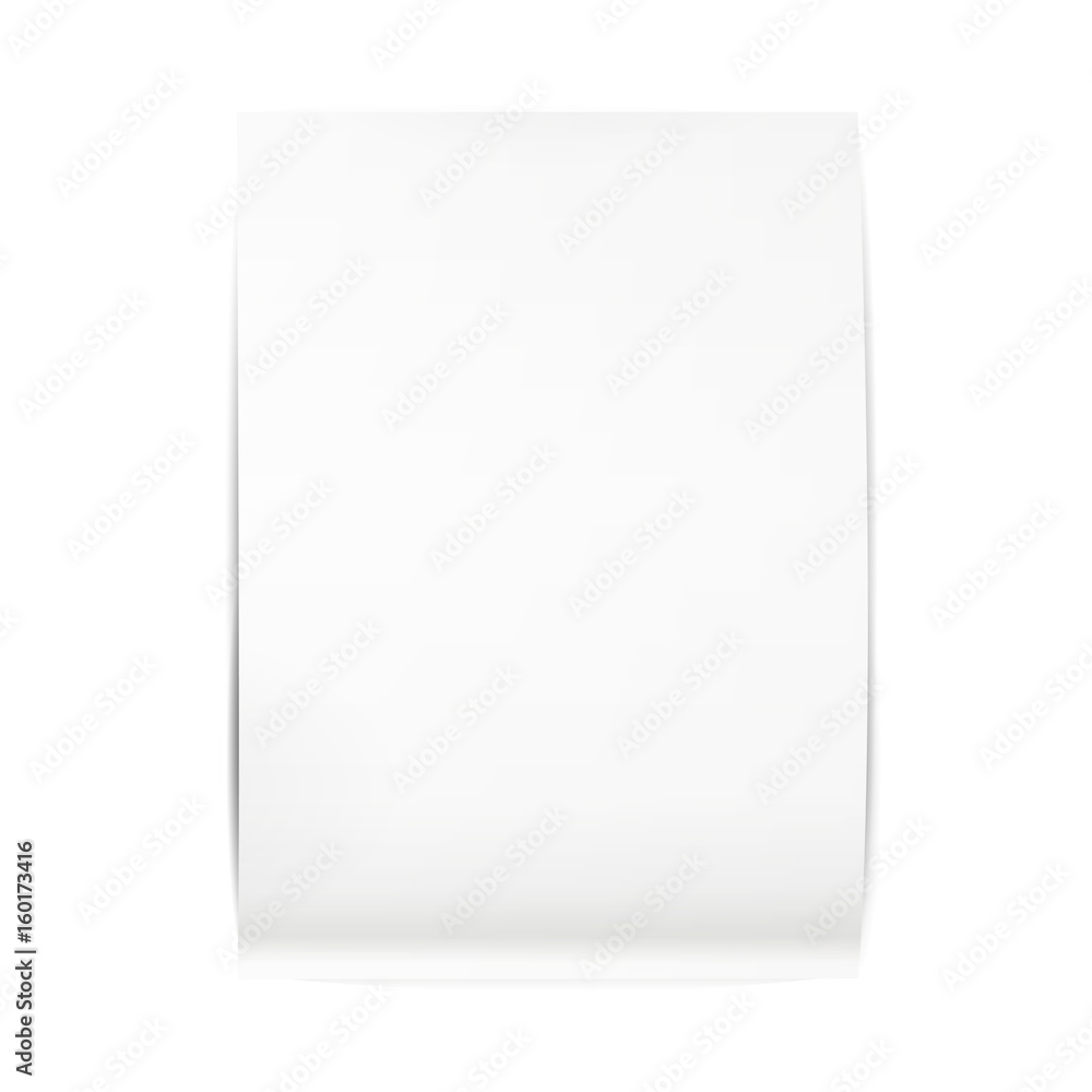 Open the paper journal, Paper Journal, Blank magazin on a white background, Page template design element, Vector illustration Open the paper journal, Paper Journal, Blank magazin on a white background, Page template design element, Vector illustration