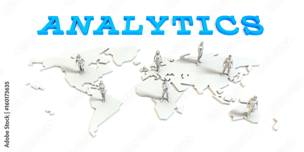 Obraz premium analytics Global Business