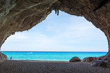 Famous cave in Cala Luna