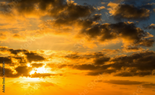 Fototapeta Naklejka Na Ścianę i Meble -  Colorful sky at sunset