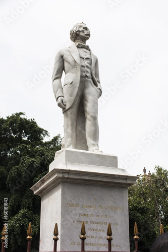 Denkmal von  Carlos C  spedes  in Havanna.