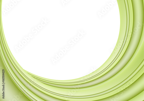 Beautiful green abstract vector background