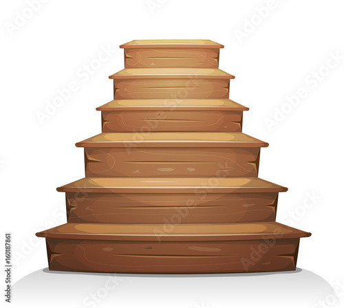 Wood Stairs