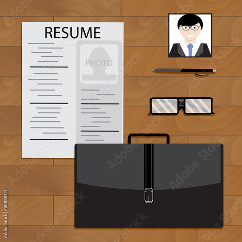 Preparing for interview concept