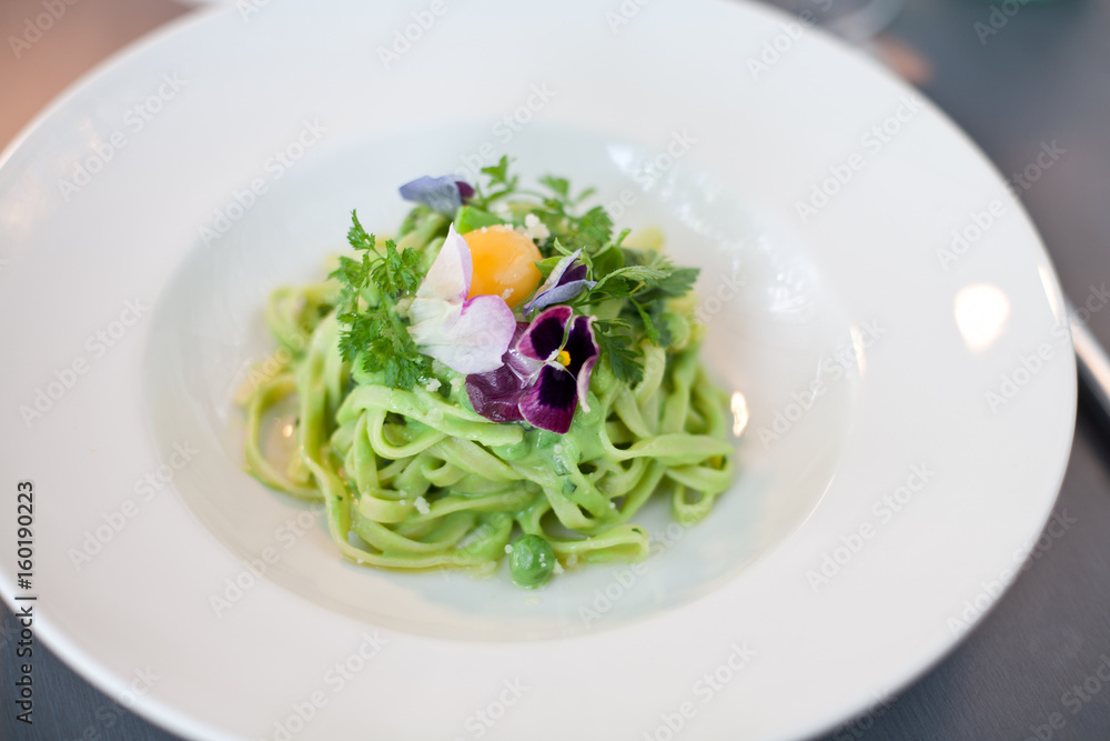 Fettuccine Pasta with Egg Fettuccine Pasta with Egg