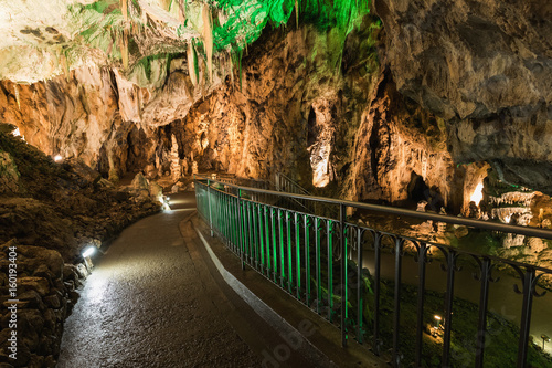 Sosuvska Cave in the Moravsky Kras. Moravian Karst. Czech republic