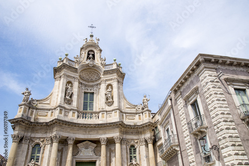 Basilica della Collegiata, Catania, Sicily, Italy © adfoto