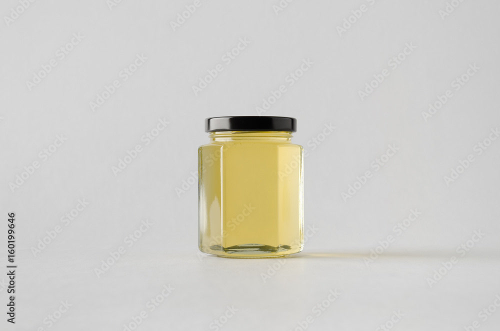 Honey Jar Mock-Up Honey Jar Mock-Up