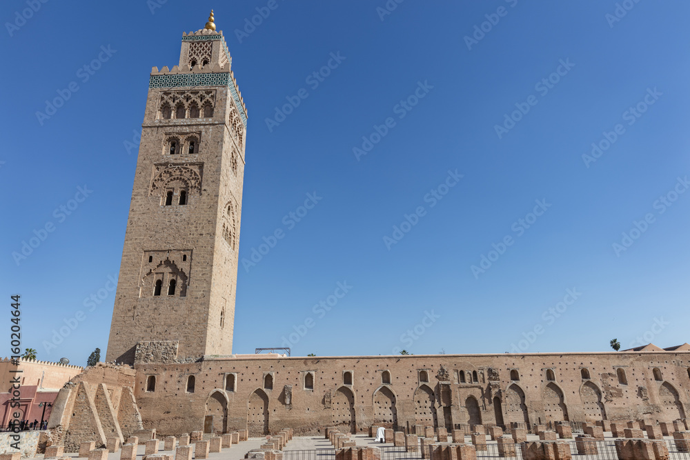 Koutoubia mosque, Marrakesh, Morocco