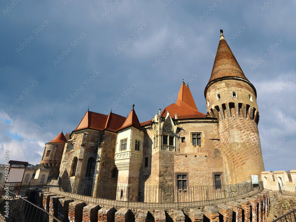 Hunedoara castle landmark
