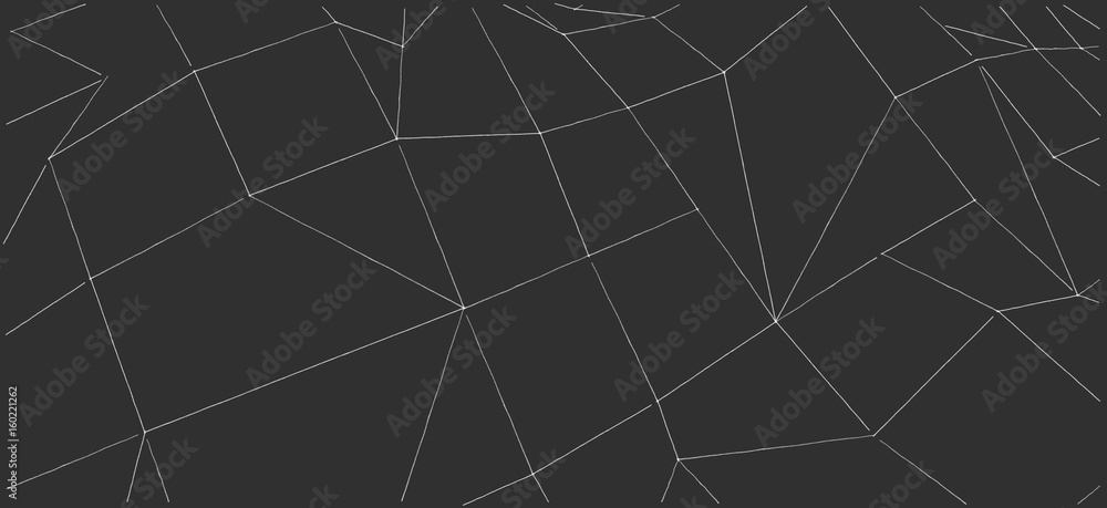 Geometric polygon background for brochure or banner design. Internet, Web abstract concept.