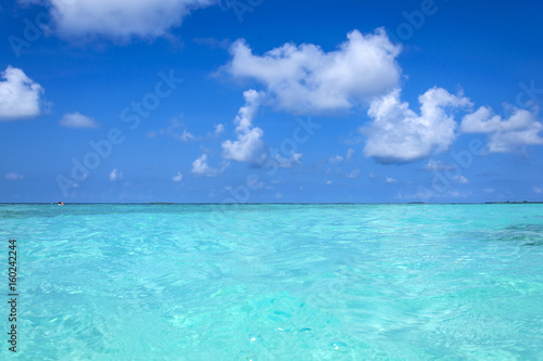 Fototapeta Naklejka Na Ścianę i Meble -  Ocean and Sky on the Maldives