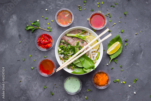 Vietnamese soup pho