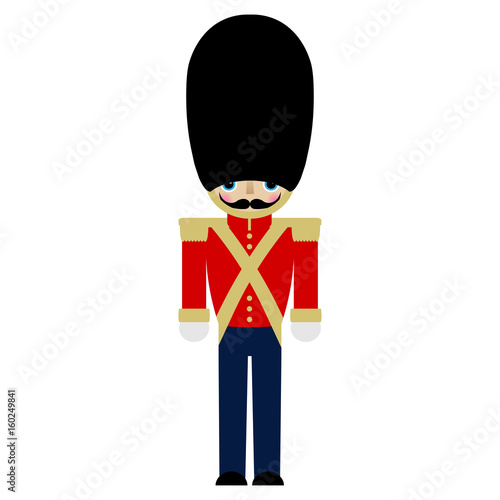 Bearskin soldier