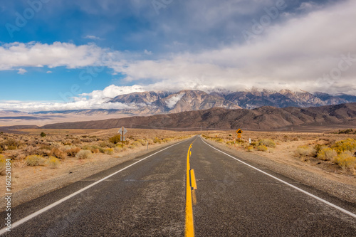 Open highway in California