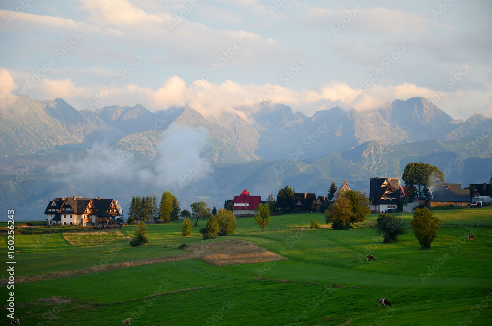 Mountain landscape (The Tatras in Poland)