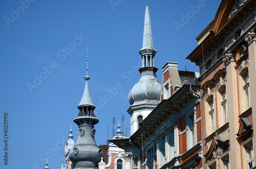Obraz na płótnie Old building in Gliwice (Poland) w salonie