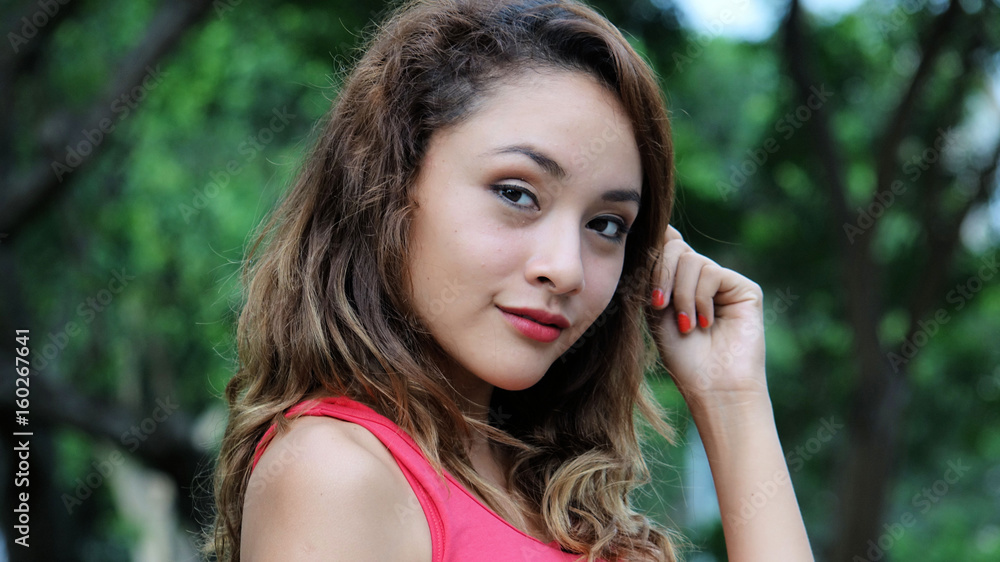 Fototapeta premium Pretty Young Woman