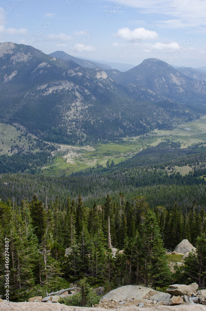 Rocky Mountain National Park Overlook