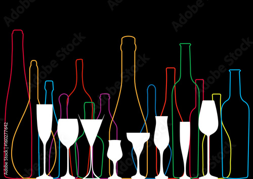drink alcohol illustration