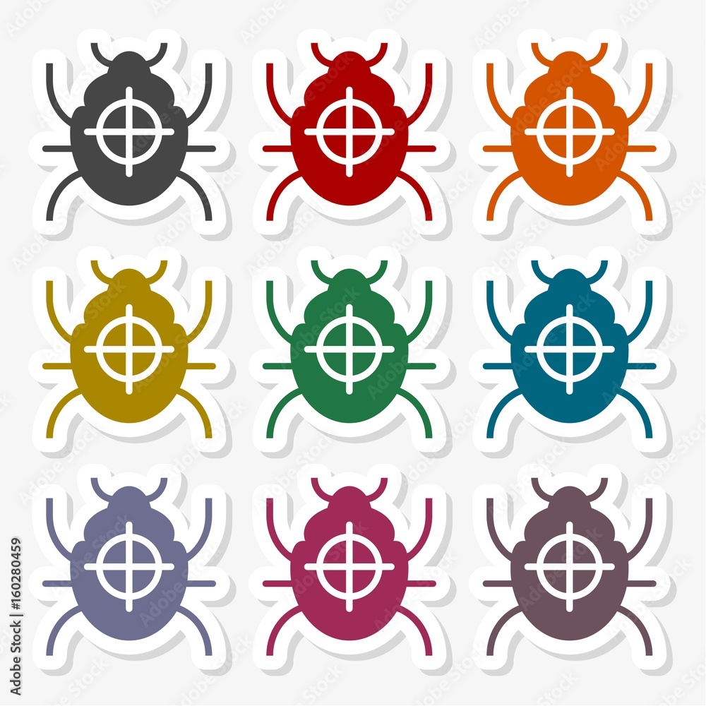 Fototapeta premium Bug icon