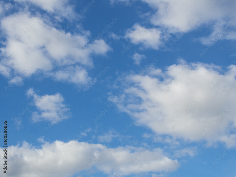 blur image - blue sky with cloud in sunny day blur image - blue sky with cloud in sunny day