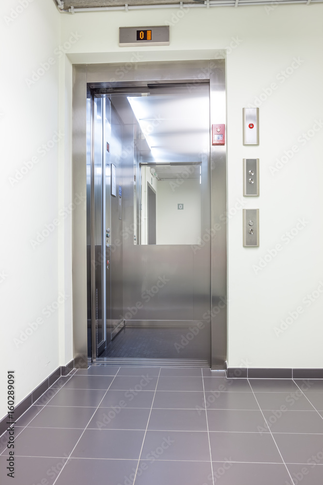 elevator in the hall elevator in the hall