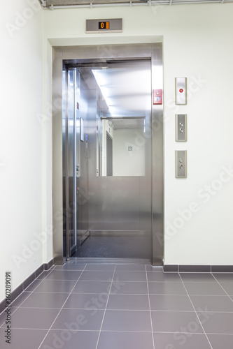 elevator in the hall