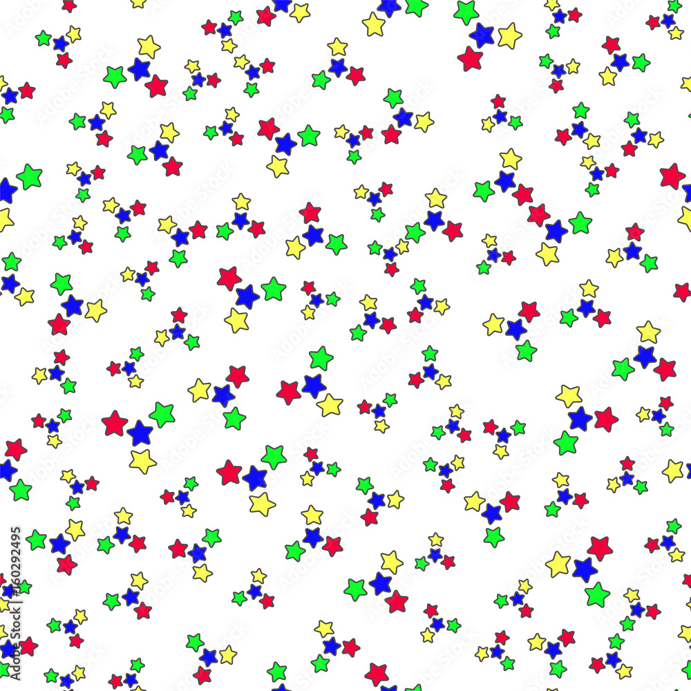 Seamless pattern with stars. Seamless pattern with stars.