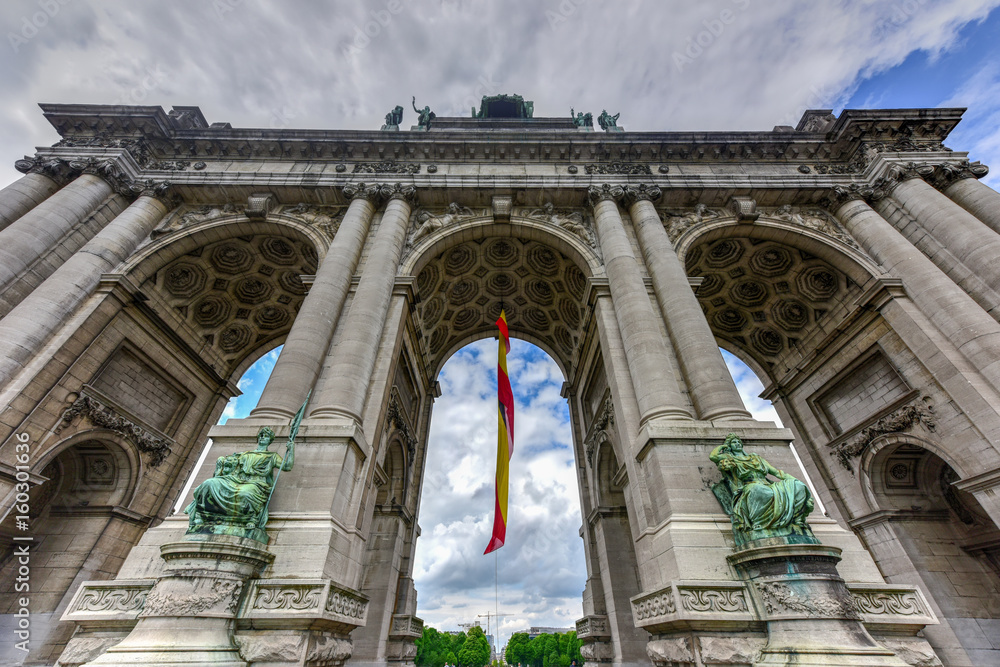 Obraz premium Cinquantenaire Park in Brussels