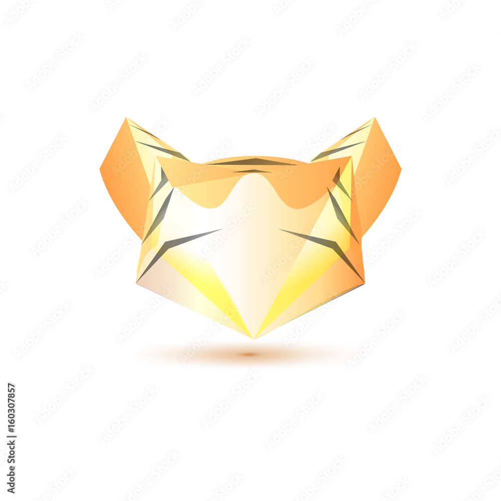 Set of minimal geometric animal low poly symbol set, shapes. Trendy icons and logotypes. Business signs, labels, badges, frames and borders Set of minimal geometric animal low poly symbol set, shapes. Trendy icons and logotypes. Business signs, labels, badges, frames and borders