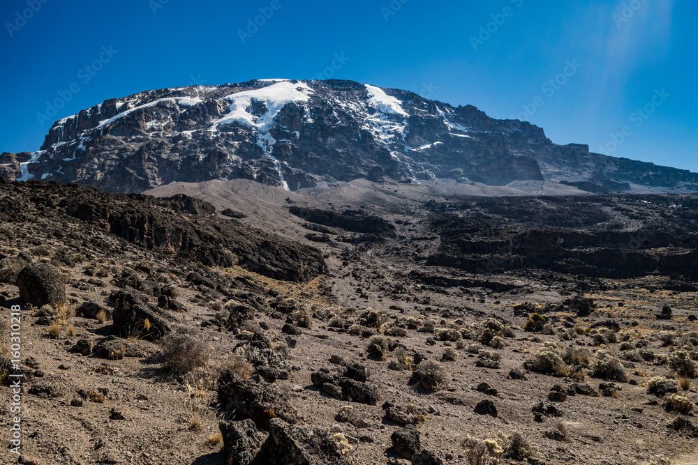 Kilimanjaro view from Machame route