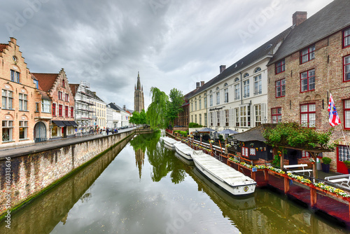 Canals of Bruges, Belgium