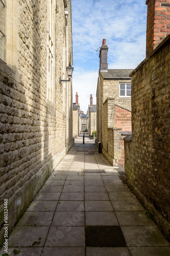 English Narrow Back Street