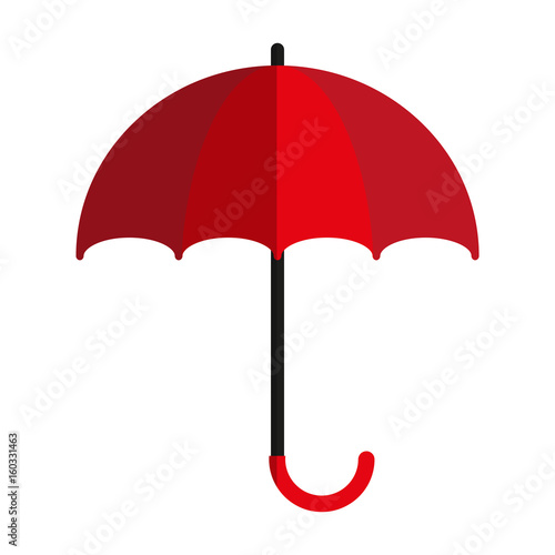 open umbrella icon image vector illustration design 