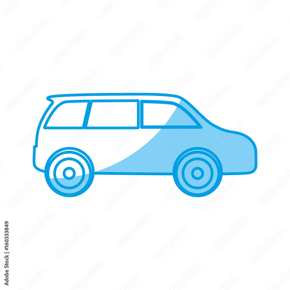 car icon over white background vector illustration car icon over white background vector illustration