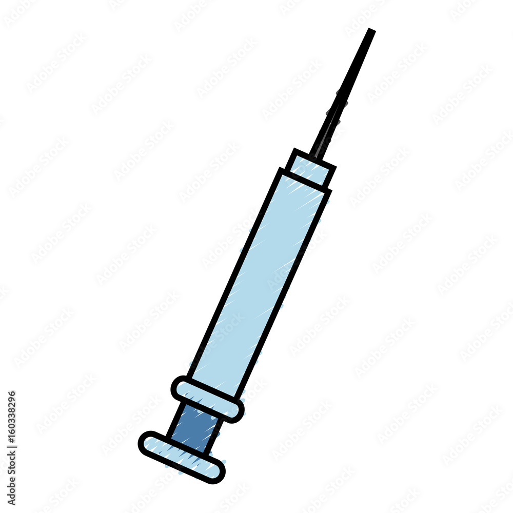 Obraz premium injection icon over white background vector illustration