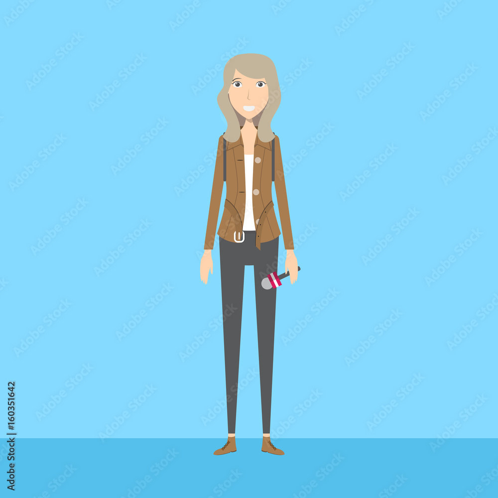 Journalist Character Journalist Character