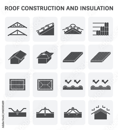 roof construction icon
