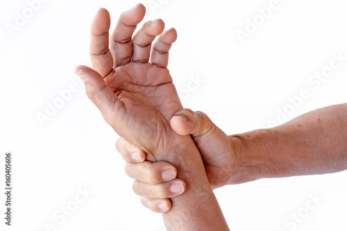 hand older person, wrist Pain, elder arthritis