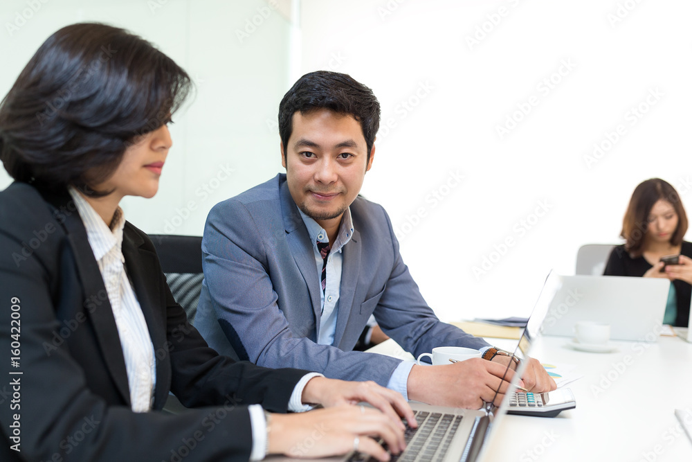 custom made wallpaper toronto digitalBusiness people working in office