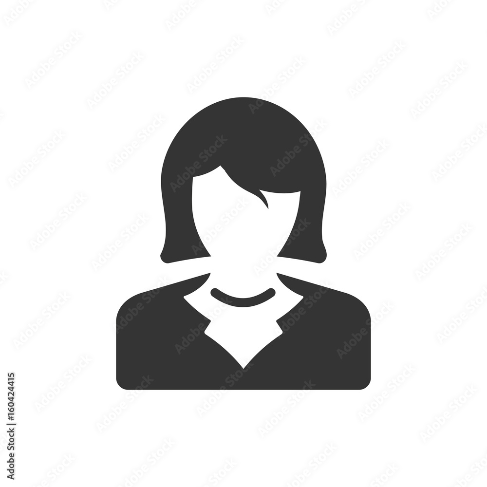 Business Woman Icon Business Woman Icon